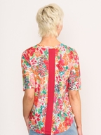 Foil Leading Lady Linen Top