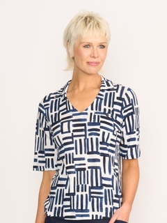 Foil Team Player Linen Top-style-MCRAES