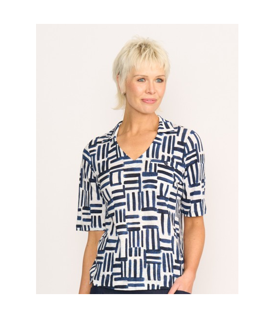 Foil Team Player Linen Top