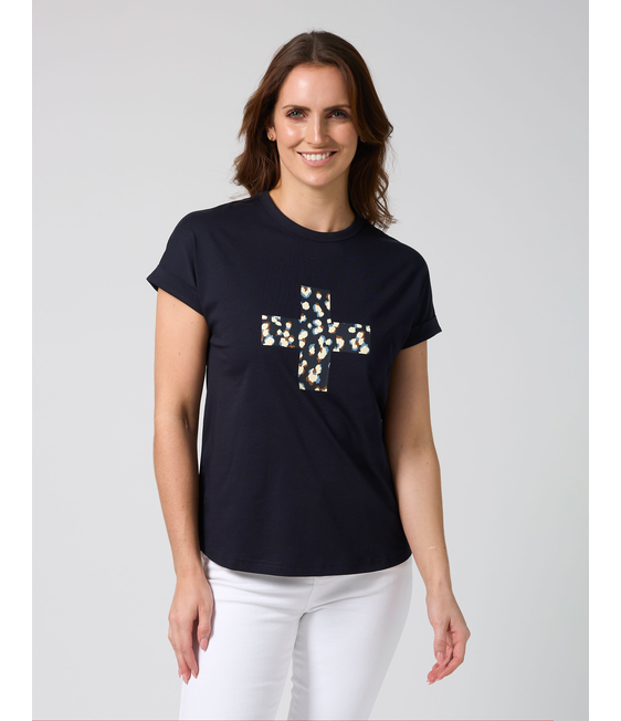 Stella + Gemma Soho Cuff Crew Tee