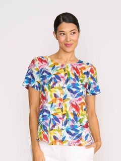 Preen Linen Swing Hem Top-style-MCRAES
