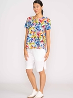 Preen Linen Swing Hem Top