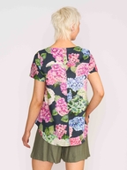 Preen Linen Swing Hem Top