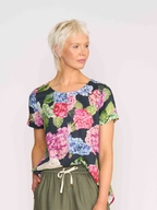 Preen Linen Swing Hem Top