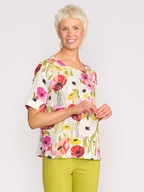 Preen Linen Swing Out Top