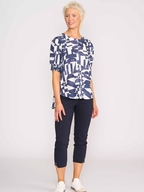 Preen Linen Swing Out Top