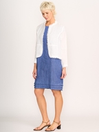 Foil Linen Fringe Festival Jacket