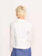 Foil Linen Fringe Festival Jacket