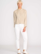 Foil Linen Fringe Festival Jacket