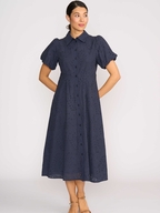 Foil Cut Above Dress