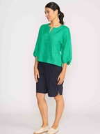 Esplanade Scoop Hem Shorts