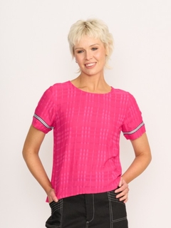 Oh Three Rib Trim Step Hem Top-style-MCRAES