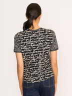 Memo Contrast Rib Top