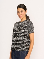 Memo Contrast Rib Top