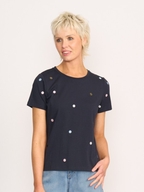 Memo Embroidered T-Shirt