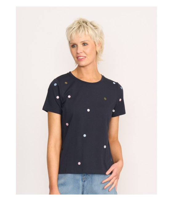 Memo Embroidered T-Shirt