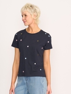Memo Embroidered T-Shirt