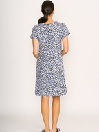 Foil Captain's Choice Dress