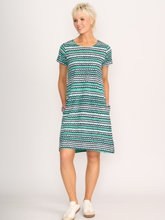 Foil Captain's Choice Dress-style-MCRAES