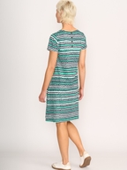 Foil Captain's Choice Dress