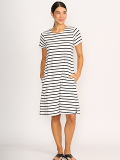Foil Captain's Choice Dress-style-MCRAES