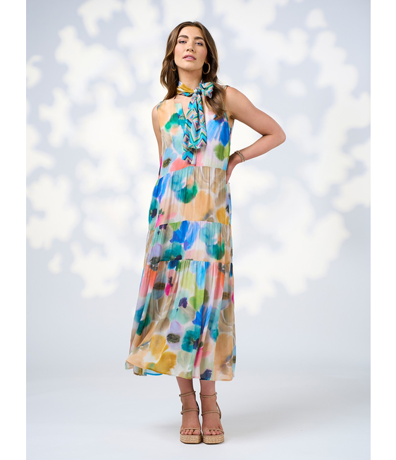Loobies Story Free Spirit Tie Midi Dress
