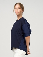 Madly Sweetly Mixed Media Top