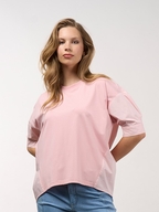 Madly Sweetly Mixed Media Top