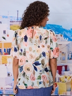 Classified Milan Ruffle Neck Blouse