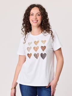 Classified Pearl Heart T- Shirt-style-MCRAES