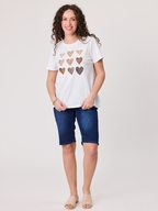 Classified Pearl Heart T- Shirt