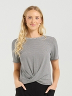 Et Alia Stripe Twist Tee