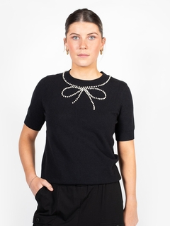 Antler Bow'tiful Knit Tee-style-MCRAES
