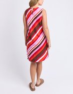 Foxwood Guava Stripe Dress