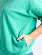 ELM Mazie Vee Neck Top