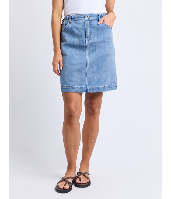 ELM Birdie Denim Skirt