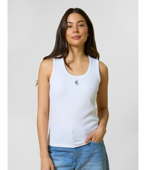 Stella + Gemma Rib Logo Tank