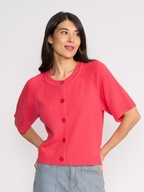 Foil Soft Structure Cardigan