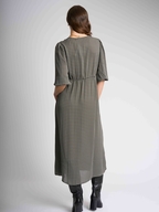 Foil Cuff and Flow Dress