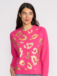 Foil Notch Detail Sweatshirt-style-MCRAES