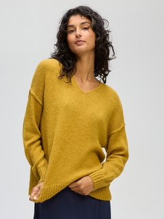 LD & Co Fluffy V Jumper-style-MCRAES