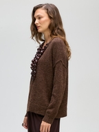 LD & Co Fluffy V Jumper