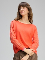 Zaket & Plover Threaded Sleeve Jumper