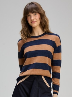 Zaket & Plover Stripe Clash Jumper-style-MCRAES