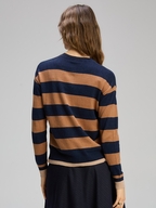 Zaket & Plover Stripe Clash Jumper