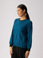 Memo Elastic Hem Detail Top