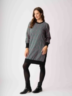 Memo Contrast Detail Dress