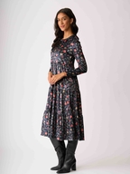 Memo Velveteen Dress