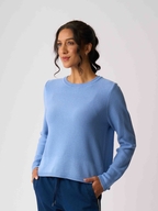 Foil Placket Detail Jumper