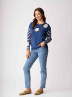 Oh Three Spots and Stripes Jumper